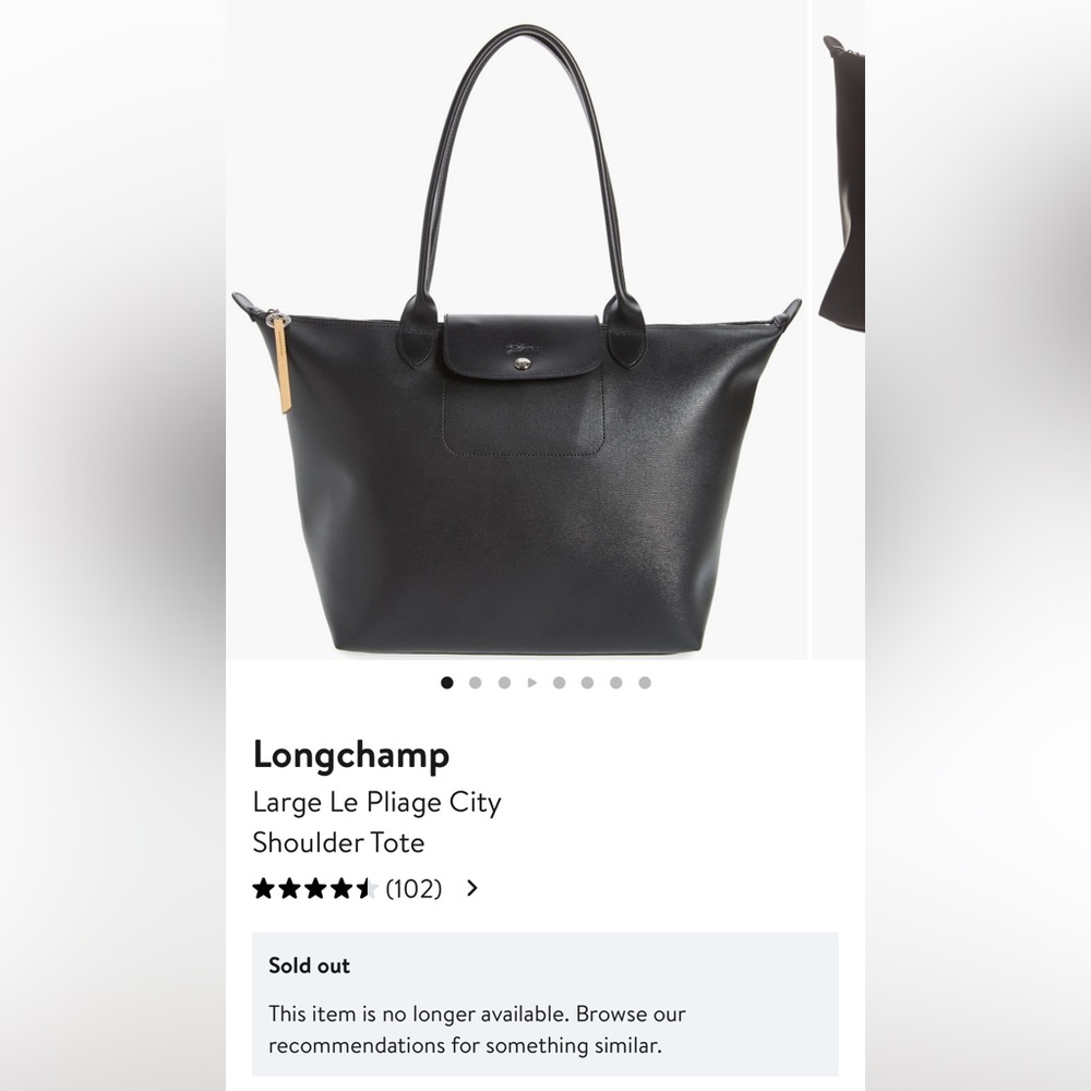 Longchamp Large Le Pilage City Tote - Picture 9 of 10